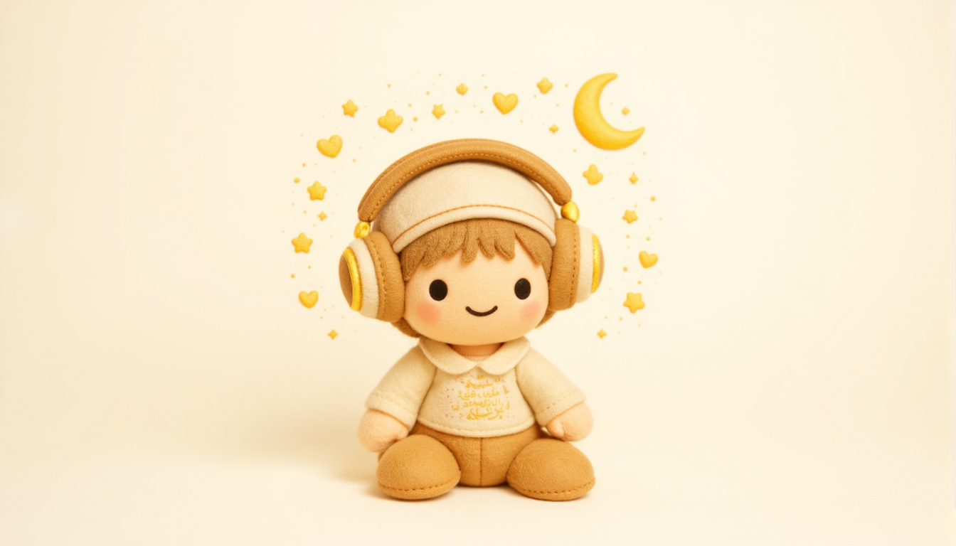 Illustration NEA KIDZ - Apprendre les duaas par l'Ã©coute : la mÃ©thode audio pour les enfants