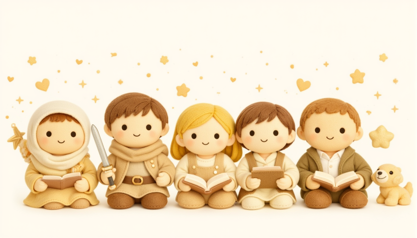 Illustration NEA KIDZ - Les enfants Compagnons du ProphÃ¨te : ils avaient leur Ã¢ge