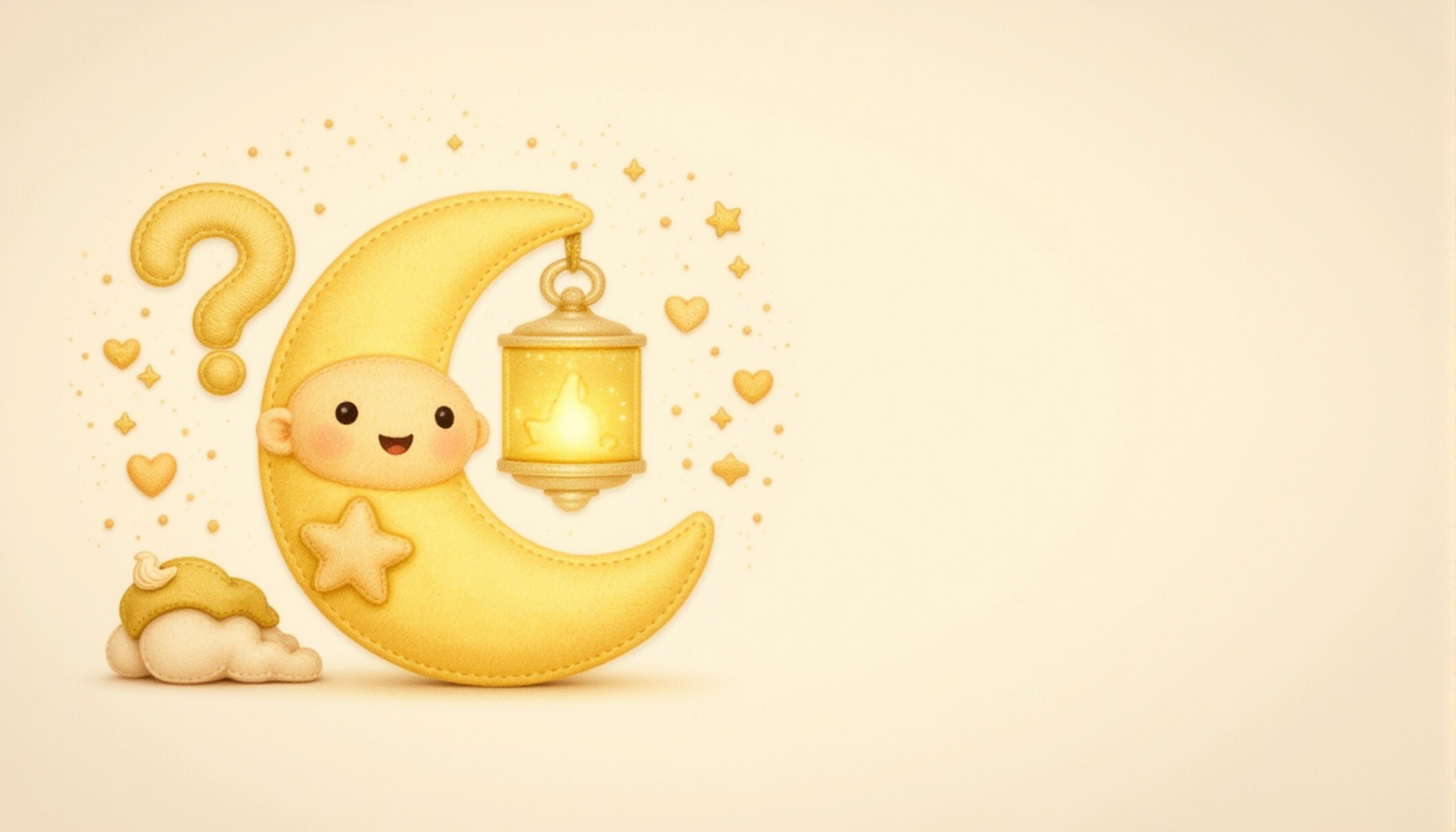 Illustration NEA KIDZ - Comment expliquer le Ramadan Ã  un enfant de 6-7 ans