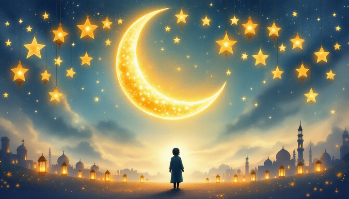 Illustration NEA KIDZ - 30 histoires pour les 30 nuits du Ramadan avec vos enfants