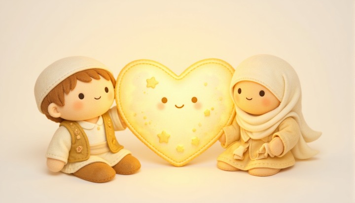 Illustration NEA KIDZ - L'amour d'Allah : en parler Ã  vos enfants sans faire peur