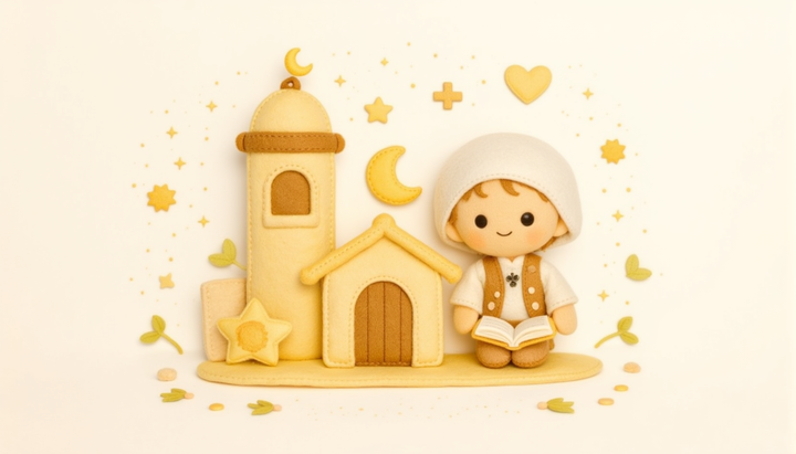 Illustration NEA KIDZ - Le bon comportement Ã  l'Ã©cole : Ãªtre musulman et bon Ã©lÃ¨ve