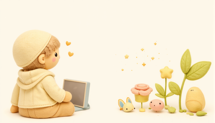 Illustration NEA KIDZ - Les dangers des Ã©crans sur les enfants : ce que dit la science