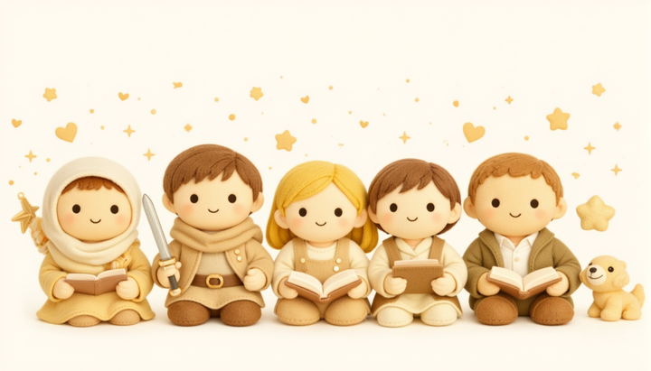 Illustration NEA KIDZ - Les enfants Compagnons du ProphÃ¨te : ils avaient leur Ã¢ge