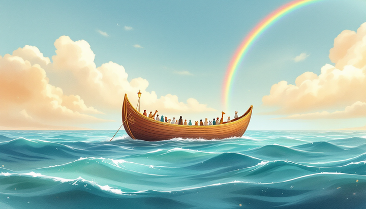 Illustration NEA KIDZ - L'histoire du ProphÃ¨te Nouh expliquÃ©e aux enfants