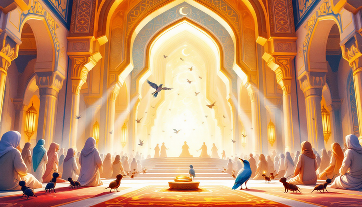 Illustration NEA KIDZ - L'histoire du ProphÃ¨te Soulayman expliquÃ©e aux enfants