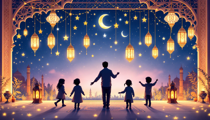 Illustration NEA KIDZ - PrÃ©parer le Ramadan avec ses enfants : 10 idÃ©es concrÃ¨tes